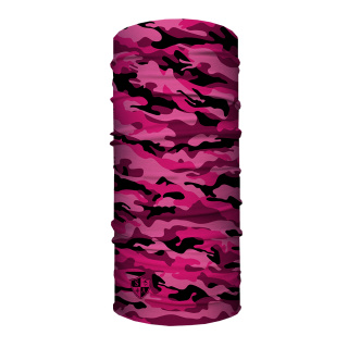 Face Shield Pink Military Camo