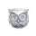 VaModa Gürtelschließe Owl Silber