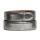 VaModa Ledergürtel Wechselgürtel Newbury, black silver, Länge=100cm, Druckknopfverschluß